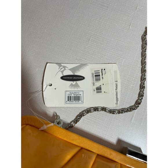 Chinese Laundry Orange Baguette Bag, New with Defects - Picture 6 of 8